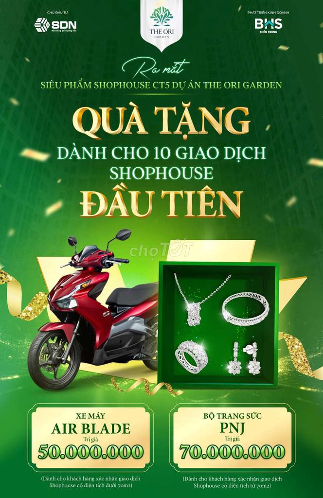 Chỉ cần 780 triệu (30%) sở hữu ngay căn shophouse khối đế 4 mặt tiền