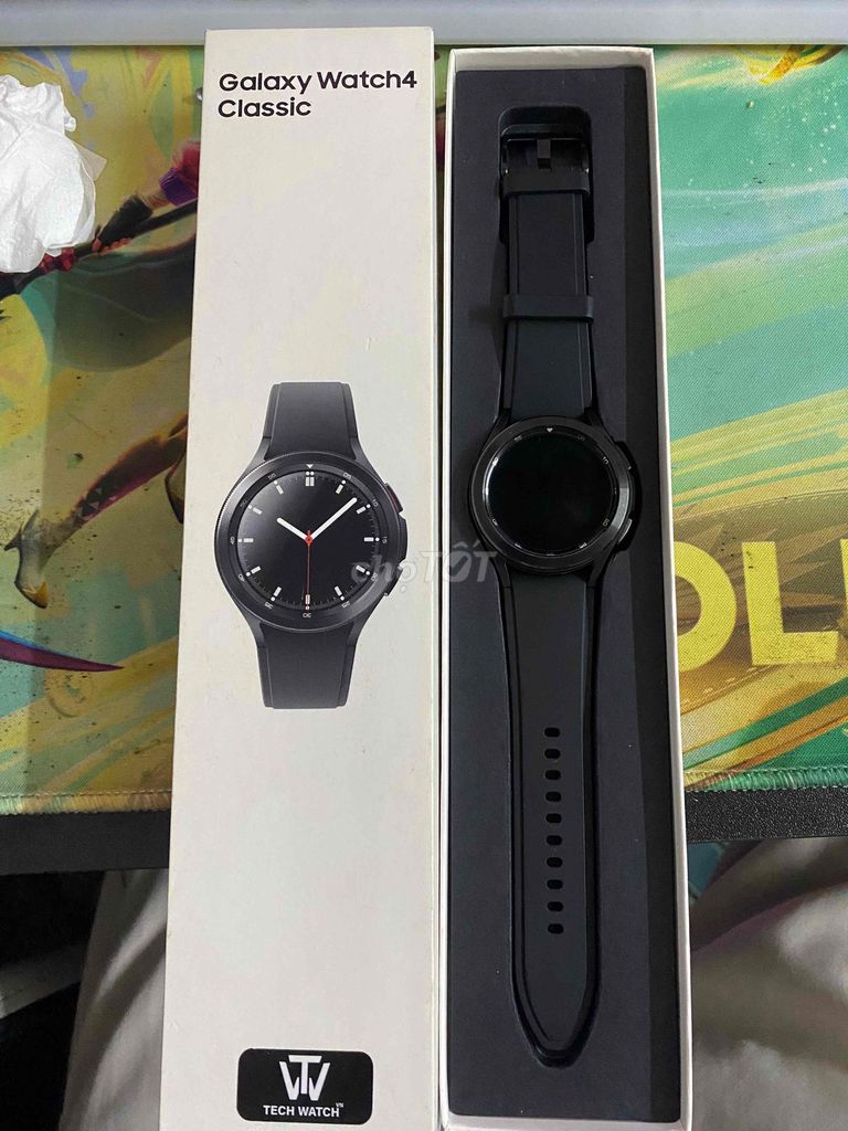 Samsung Galaxy Watch 4 Classic 42mm Đen. Mua bán Thiết bị đeo thông minh tại Huyện Văn Lâm Hưng Yên được đăng bởi Chung Lee hình 1