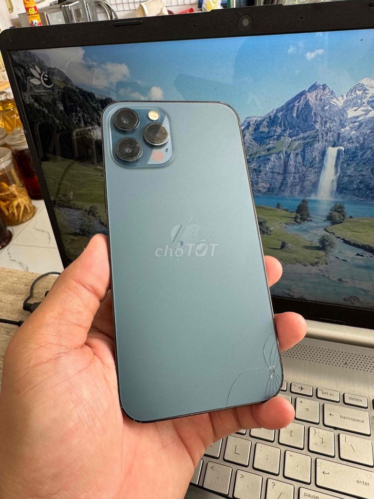 Apple iPhone 12 Pro Max 128GB Xanh. Mua bán Điện thoại tại Thành phố Dĩ An Bình Dương được đăng bởi junstar store hình 1