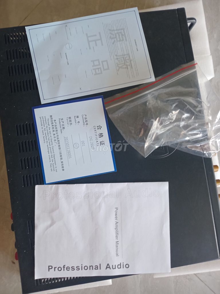 Amply Boston Audio PA-1090N Đen Mới. Mua bán Tivi, Âm thanh tại Huyện Cẩm Mỹ Đồng Nai được đăng bởi Hoang Min hình 1