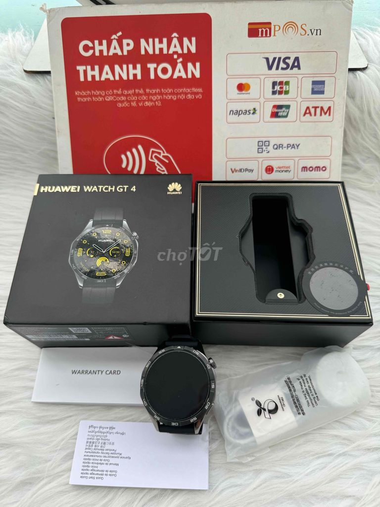 Huawei GT4 46mm sport dây silicon 99.9% 29/4/2025