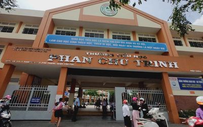 Bán đất đốidiện trường tiểu học Phan Chu Trinh,p16. dt 4.1x21m. 6ti380