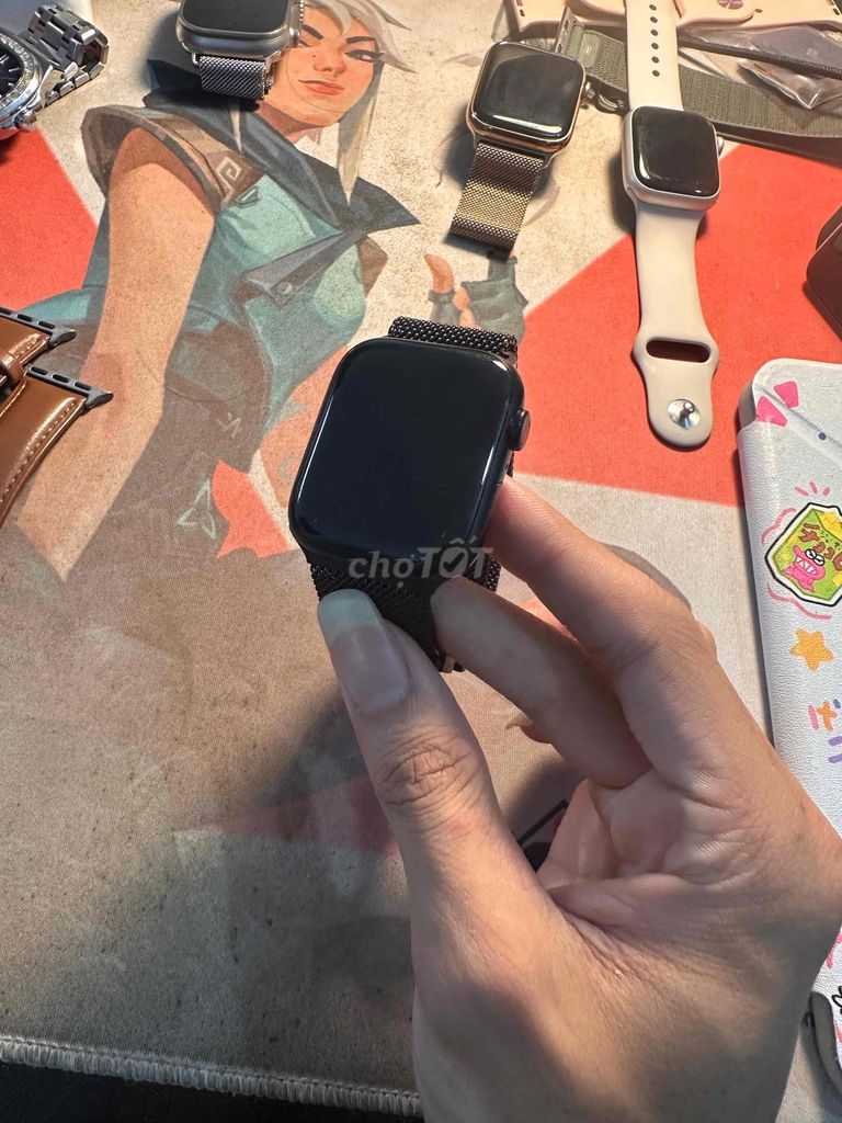 Apple Watch Series 9 45mm Nhôm Midnight. Mua bán Thiết bị đeo thông minh tại Quận Hải Châu Đà Nẵng được đăng bởi apple watch chính hãng giá rẻ hình 1