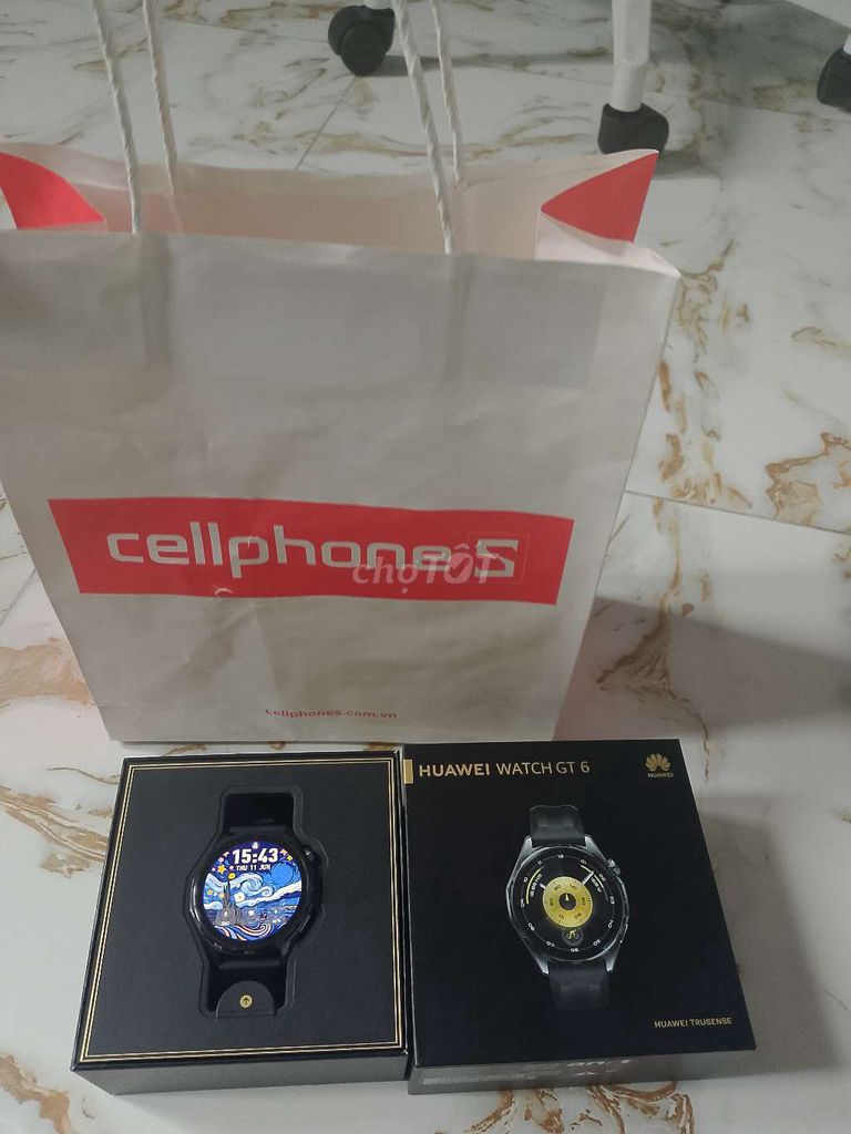 Huawei Watch GT 6 Dây cao su. Mua bán Thiết bị đeo thông minh tại Huyện Hoài Đức Hà Nội được đăng bởi Hoàng Duy Hưng hình 1