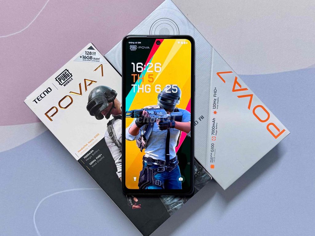 Tecno POVA 7 NFC 16GB(8+8)/128GB GAMING BH 6/2027. Mua bán Điện thoại tại Quận Ninh Kiều Cần Thơ được đăng bởi TOne Máy Lướt hình 1
