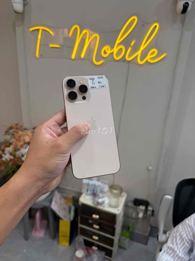 16 Promax 512Gb Quốc Tế zin all pin 92% vỏ đẹp. Mua bán Điện thoại tại Quận Thanh Xuân Hà Nội được đăng bởi Ngô Tráng T Mobile hình 1