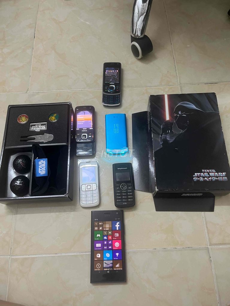 Bộ sưu tập bóng golf Star wars Nokia LG sony hãng