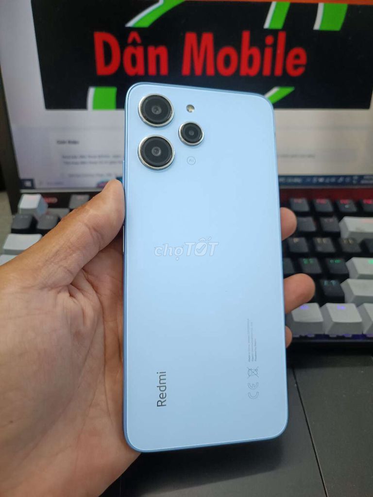 XIAOMI REDMI 12 8/128GB PIN 5000 HELIO G88 MỚI 99. Mua bán Điện thoại tại Quận Bình Thạnh Tp Hồ Chí Minh được đăng bởi Dân Mobile hình 1