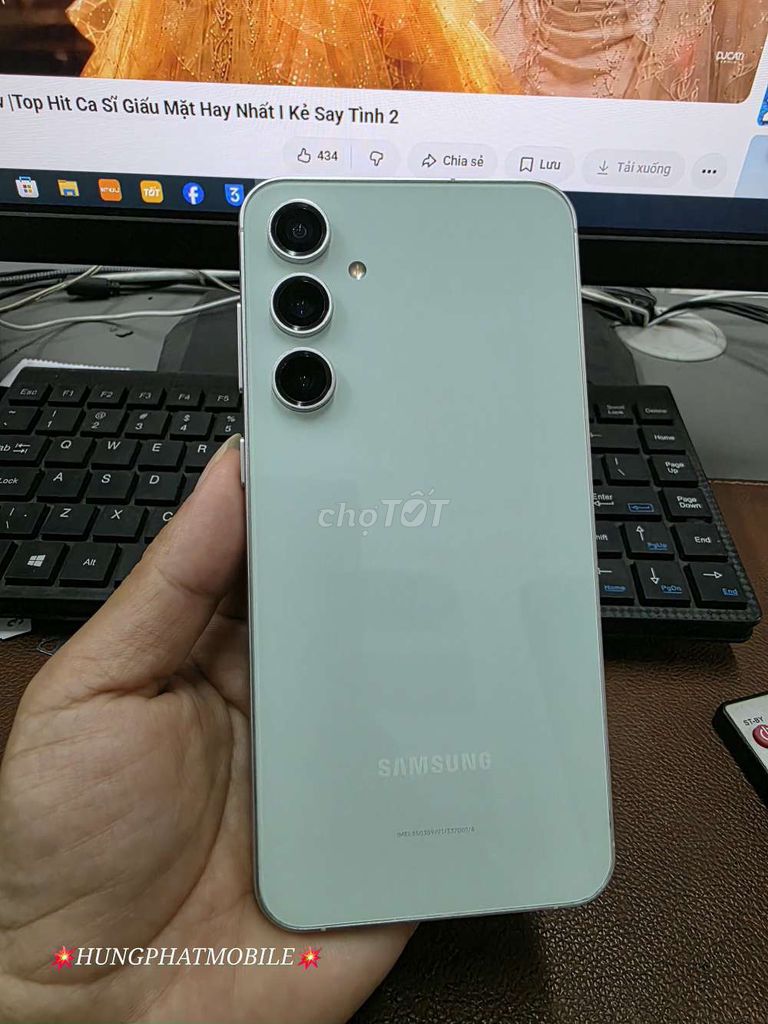 Samsung S23 FE 5G SSVN 2 SIM VÂT LÝ ĐẸP 99% KENG. Mua bán Điện thoại tại Quận Đống Đa Hà Nội được đăng bởi HƯNG PHÁT Mobile hình 1