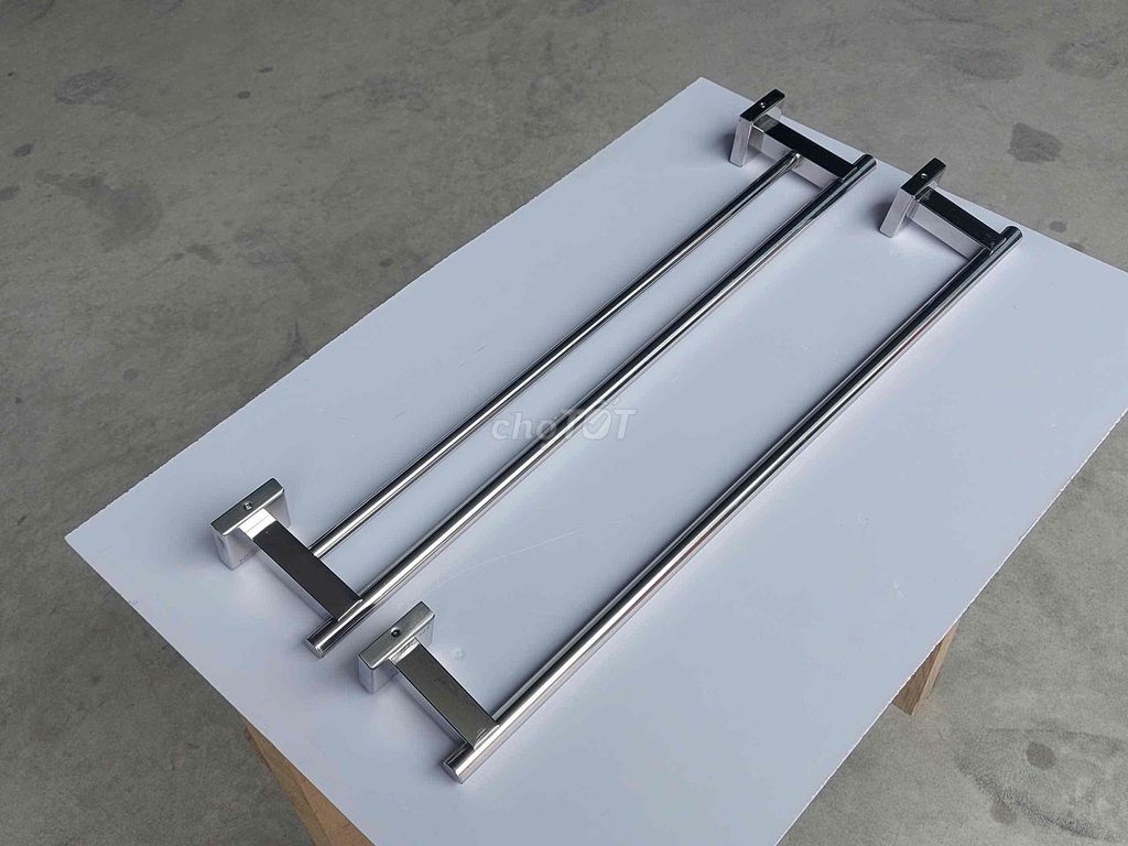Giá treo khăn kim loại Bạc. Mua bán Thiết bị vệ sinh, nhà tắm tại Huyện Gia Lâm Hà Nội được đăng bởi Nguyễn Nghĩa hình 1