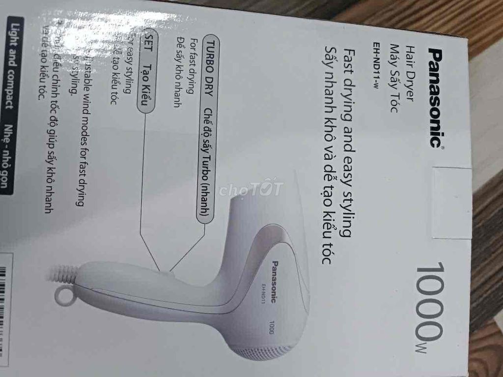 Bán lô sấy tóc Panasonic EH-ND11-W 1000W. Mua bán Nội thất, đồ gia dụng khác tại Quận Tân Phú Tp Hồ Chí Minh được đăng bởi Giàu Nguyễn hình 2