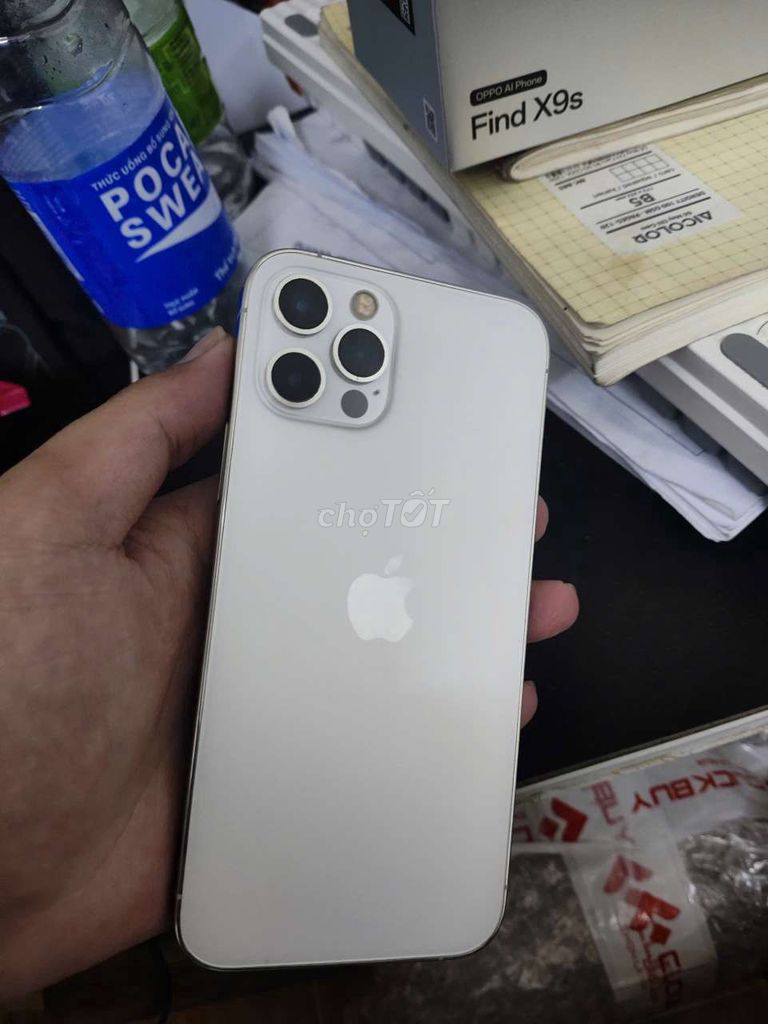 Apple iPhone 12 Pro 256GB Trắng Đã qua sử dụng. Mua bán Điện thoại tại Quận Bình Thạnh Tp Hồ Chí Minh được đăng bởi BÙI BẢO QUỲNH NHI hình 1