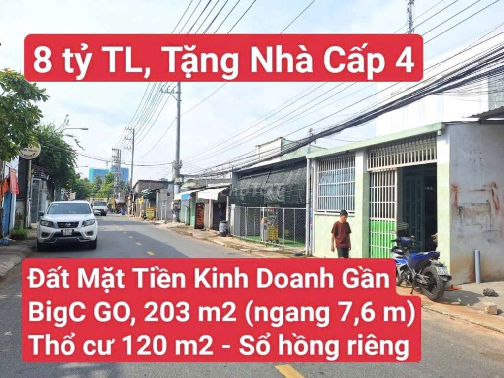 🆘 Đất Mặt Tiền Kinh Doanh Gần BigC GO, P. Đông Hòa, Tp.  Dĩ An