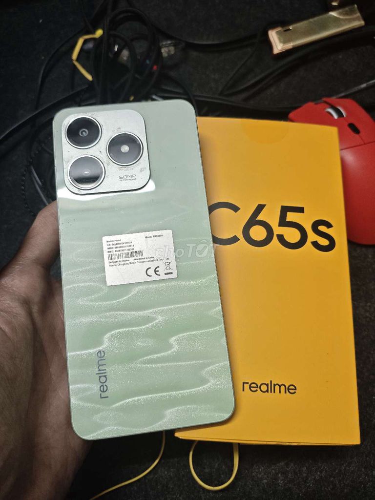 Realme C65s 128GB Xanh. Mua bán Điện thoại tại Quận Hai Bà Trưng Hà Nội được đăng bởi Đức Vũ hình 1
