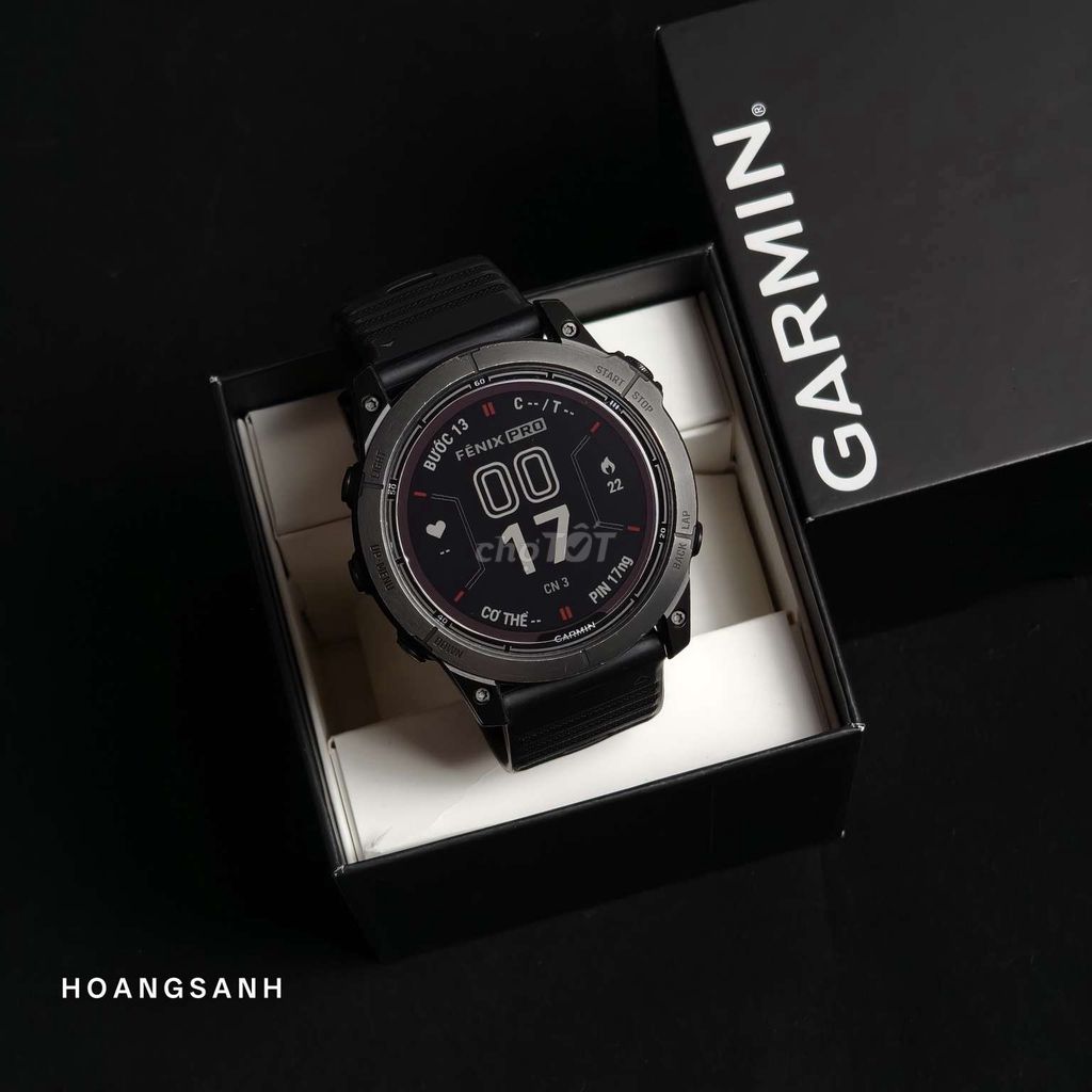 Garmin Fenix 7X Pro Sapphire Solar Titan 51mm. Mua bán Thiết bị đeo thông minh tại Quận 11 Tp Hồ Chí Minh được đăng bởi HOÀNG SANH SPORTS hình 1