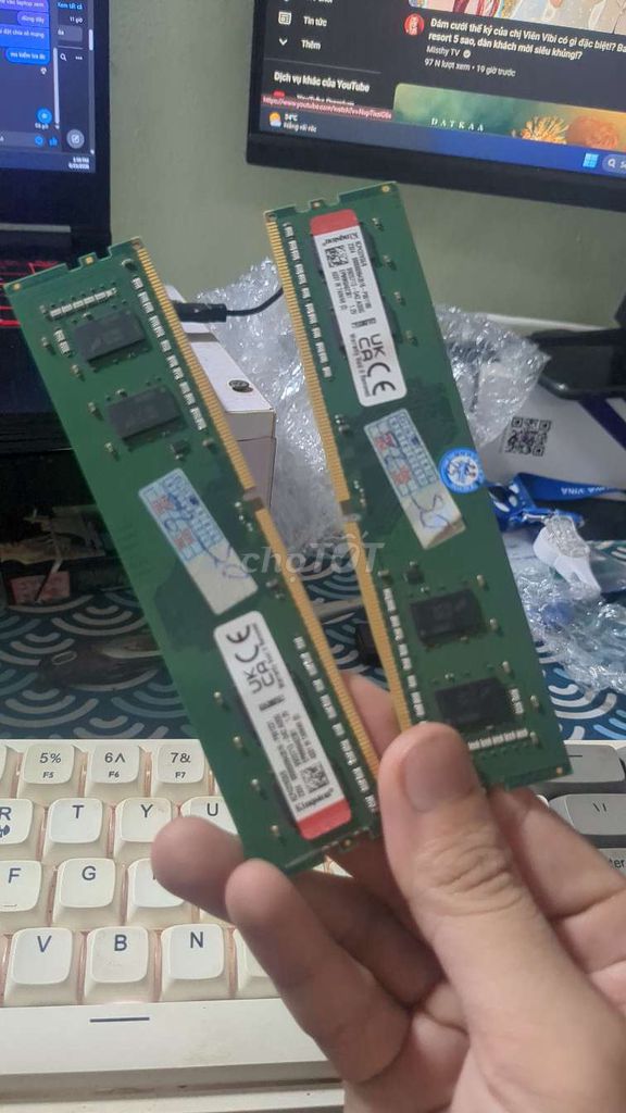 RAM Kingston Fury 4GB DDR4 2666MHz Mới. Mua bán Linh kiện (RAM, Card...) tại Huyện Vĩnh Tường Vĩnh Phúc được đăng bởi Trần Hoàng Hiệp hình 1
