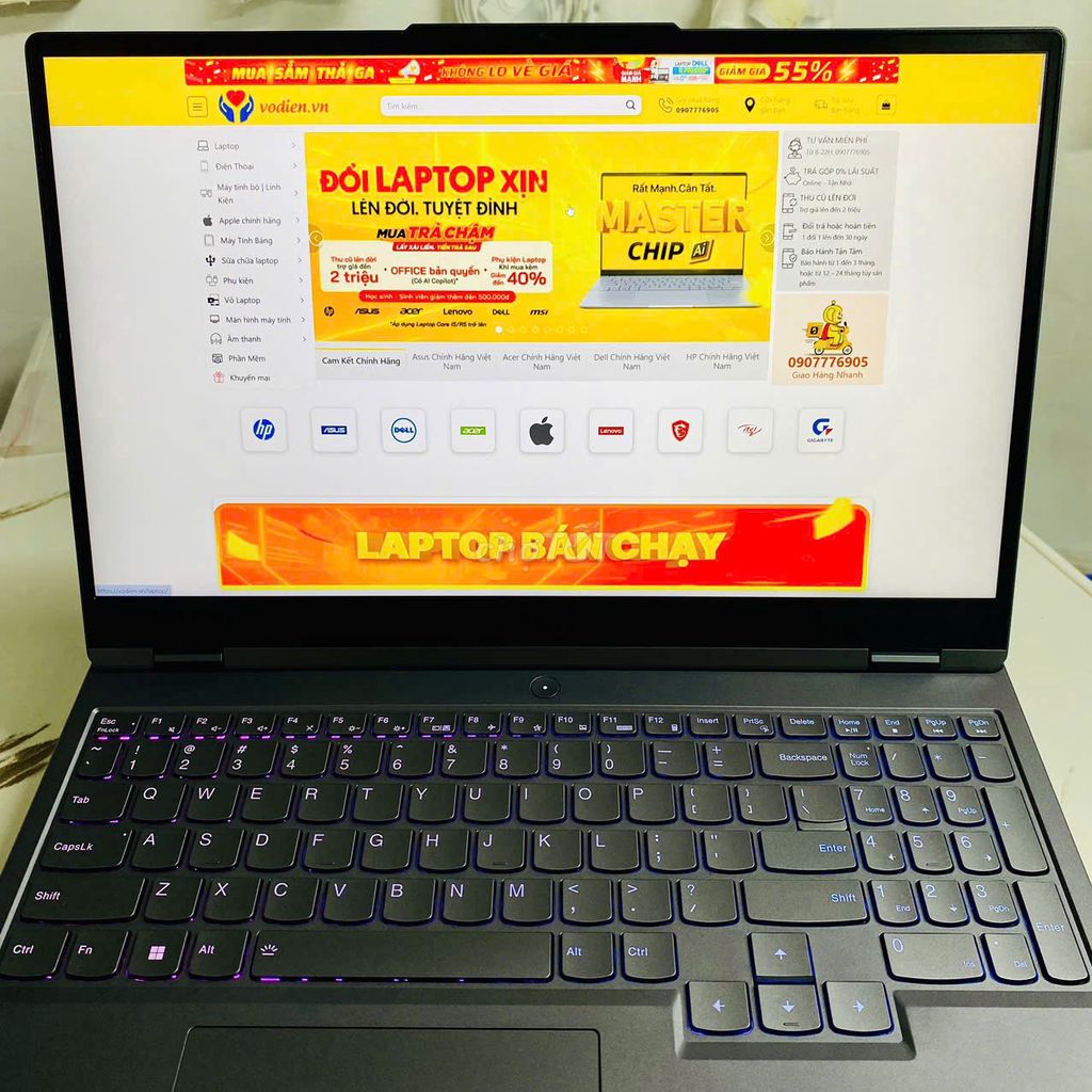 Lenovo Legion 5 15ARH7H 2K R7-6800H 16/512 RTX3060. Mua bán Laptop tại Quận Ninh Kiều Cần Thơ được đăng bởi Võ Diện hình 1