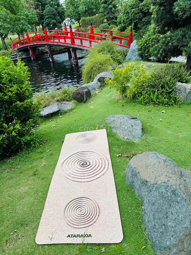 Thảm yoga da lộn cao su tự nhiên(special designed)