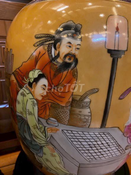 Lọ hoa trang trí Gốm sứ tuyển chọn. Mua bán Cây cảnh, đồ trang trí tại Thành phố Hưng Yên Hưng Yên được đăng bởi Gốm sứ tuyển chọn AThắng hình 1