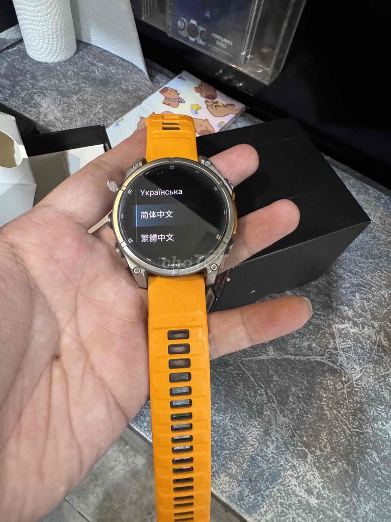 Garmin Fenix 8 Cam 47mm. Mua bán Thiết bị đeo thông minh tại Quận 7 Tp Hồ Chí Minh được đăng bởi Huy Nguyễn hình 1