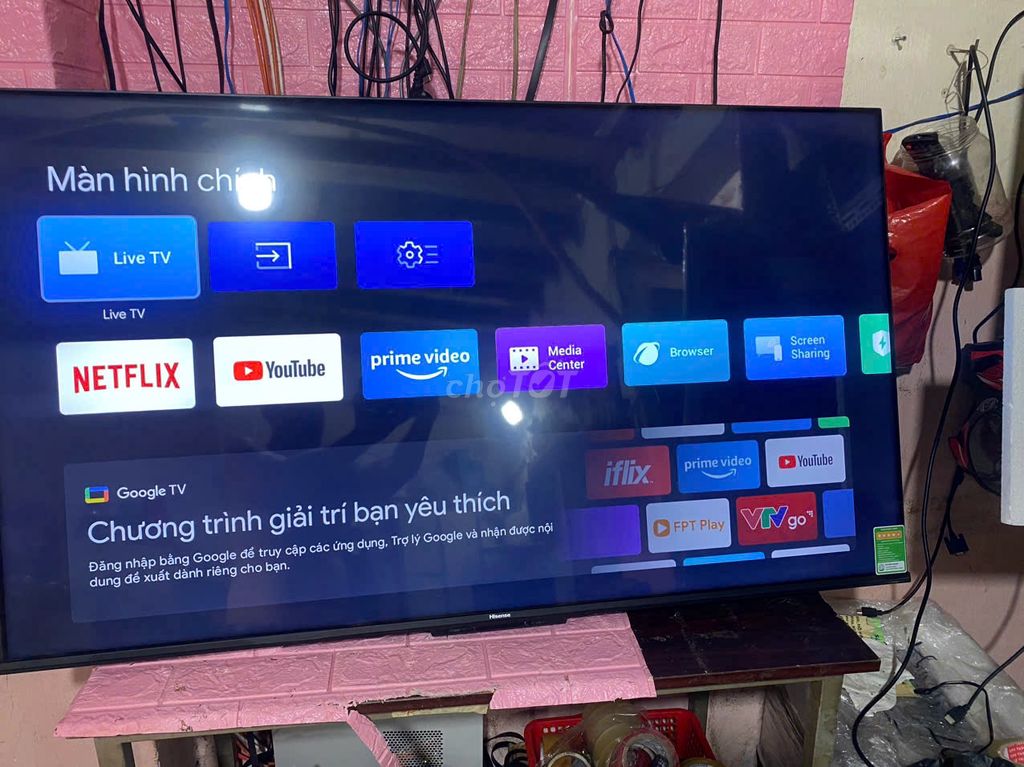 Google Tivi Hisense 4K 55 inch (55A6500H)