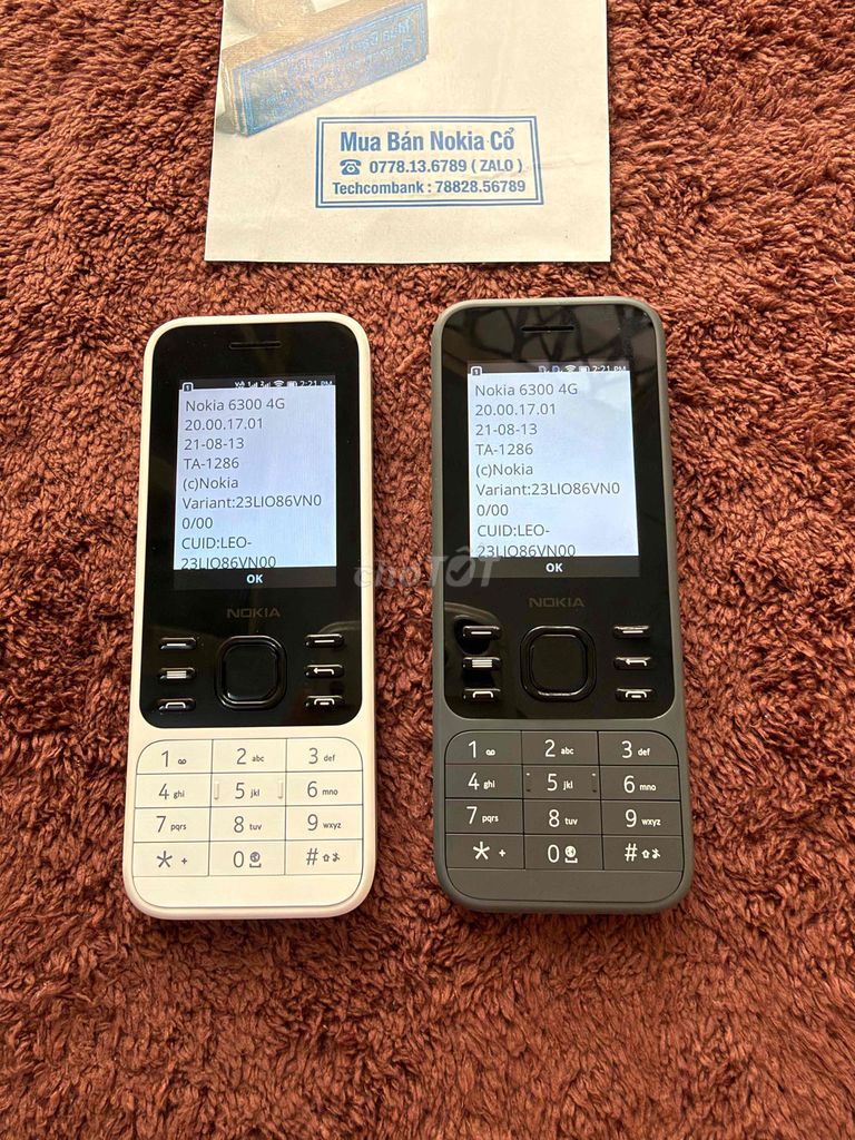 6300 4G 2 sim Wifi phát Wifi đẹp 99% chính hãng. Mua bán Điện thoại tại Quận 10 Tp Hồ Chí Minh được đăng bởi Mua Bán Nokia Cổ hình 1