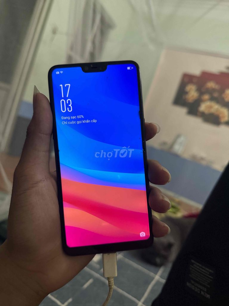 OPPO F7 128GB Đen. Mua bán Điện thoại tại Quận Ba Đình Hà Nội được đăng bởi hoang huy hình 1