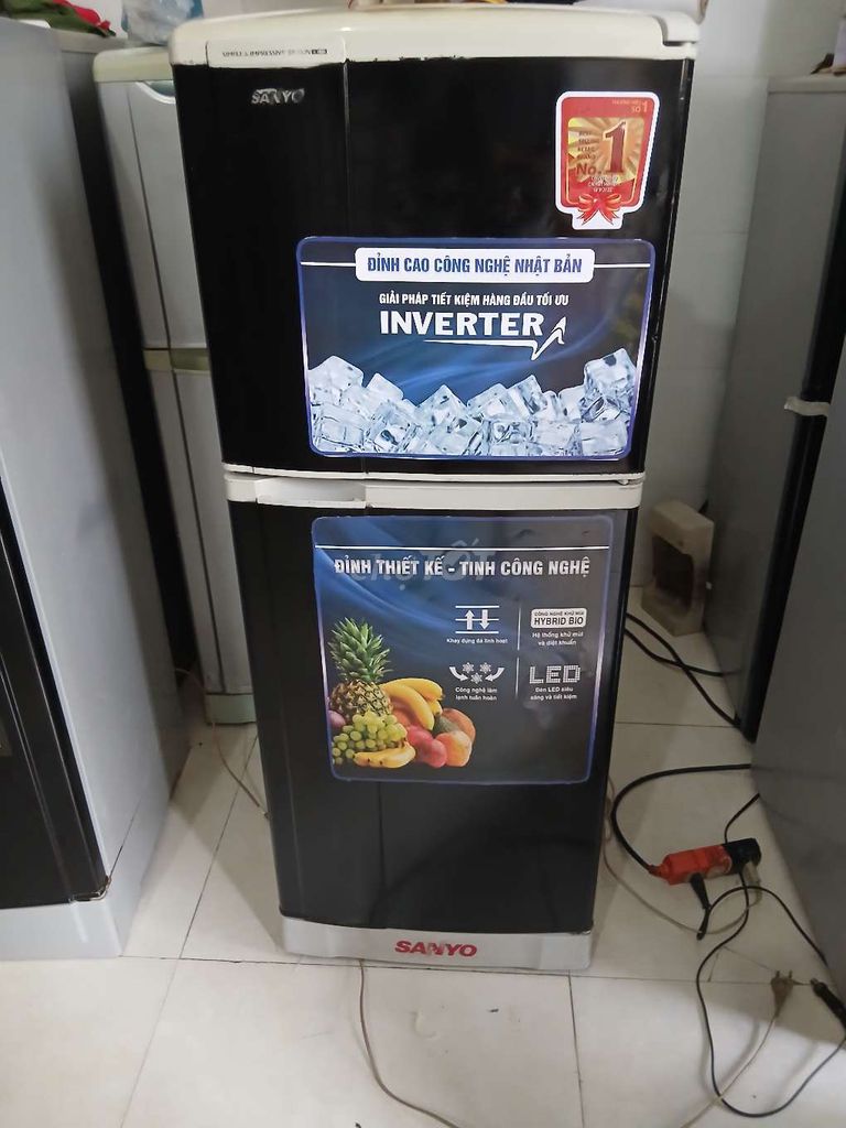 Bán tủ lạnh SANYO 130LIT CÒN ĐẸP ĐANG SỬ DỤNG. Mua bán Tủ lạnh tại Thành phố Thuận An Bình Dương được đăng bởi Huy Hoàng hình 1