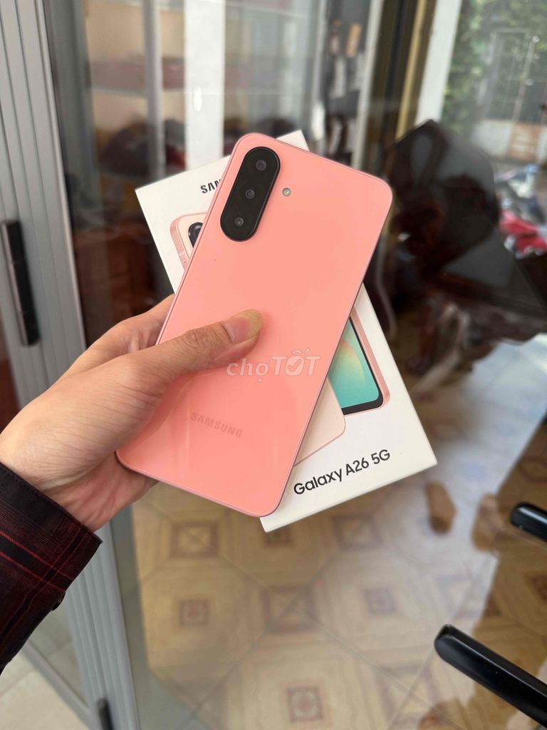 Samsung Galaxy A26 5G 8/256GB Hồng nguyên hộp. Mua bán Điện thoại tại Thành phố Buôn Ma Thuột Đắk Lắk được đăng bởi Nguyễn Tâm hình 1