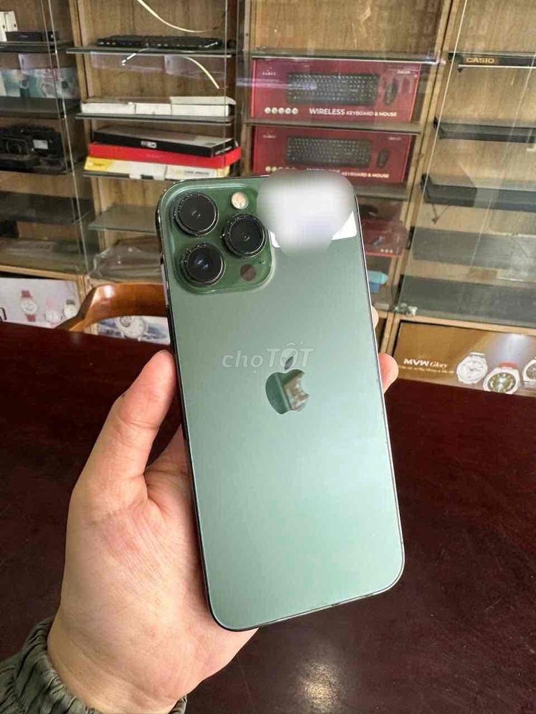 Apple iPhone 13 Pro Max 128GB Xanh. Mua bán Điện thoại tại Quận Ninh Kiều Cần Thơ được đăng bởi DTDD  AN TÂN STORE hình 1
