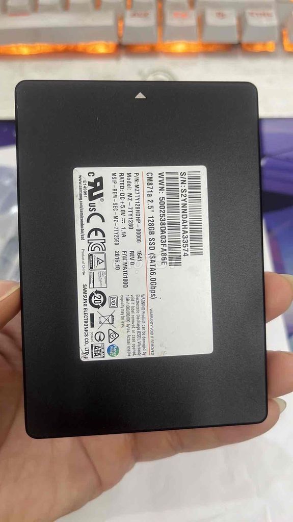 Bán 50 ổ Ssd 128Gb 830 Samsung