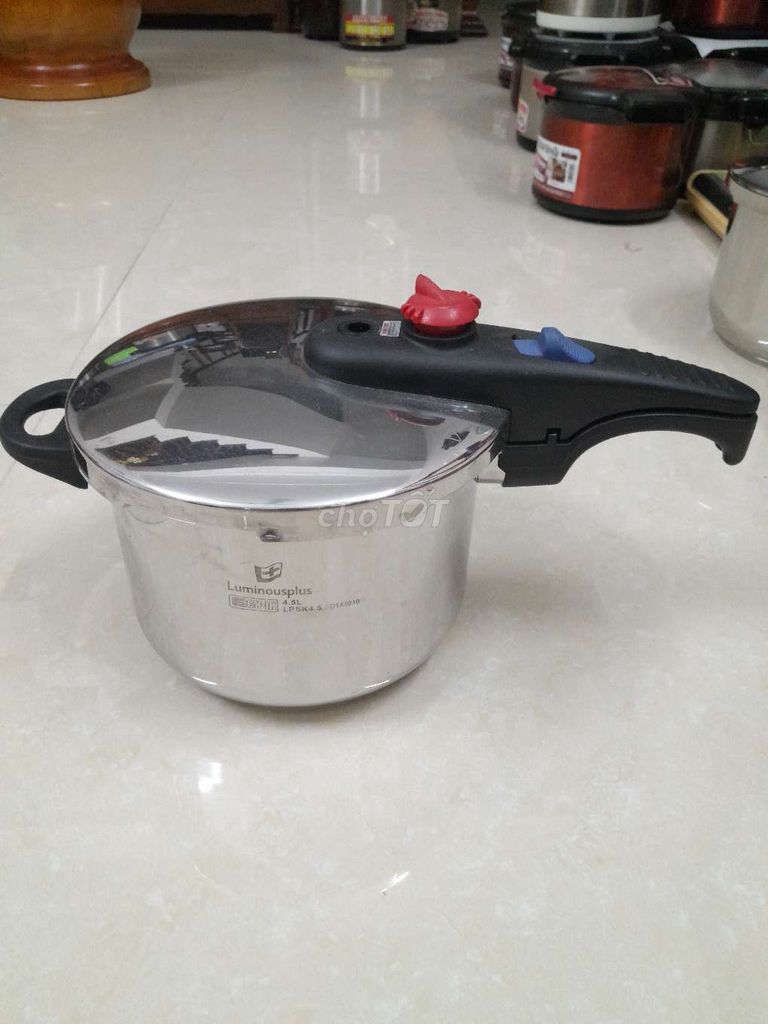 Nồi áp suất Inox Nhật Bản 4 lít Bạc. Mua bán Bếp, lò, đồ điện nhà bếp tại Thành phố Chí Linh Hải Dương được đăng bởi Anh Nguyen hình 1