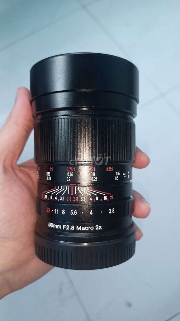 7Artisans 60mm F2.8 Macro 2X ngàm RF fullbox. Mua bán Máy ảnh, Máy quay tại Quận Cái Răng Cần Thơ được đăng bởi Tấn Khang Quách hình 1