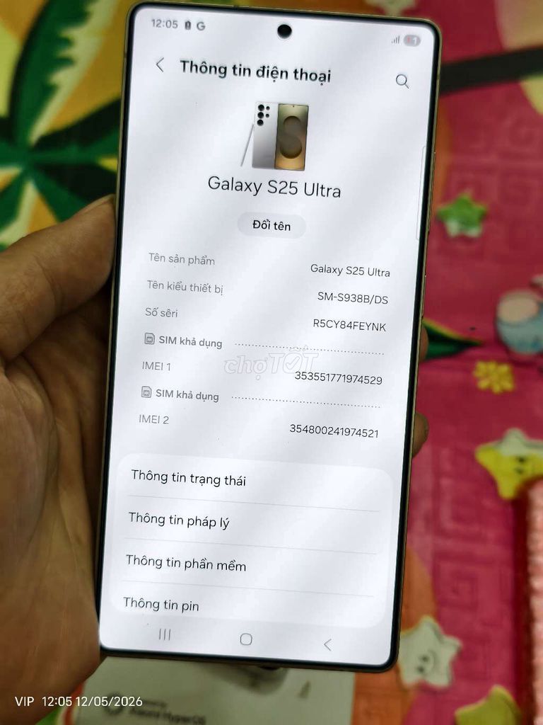 Samsung Galaxy S25 Ultra Bạc. Mua bán Điện thoại tại Quận Thanh Xuân Hà Nội được đăng bởi KING STORE hình 1