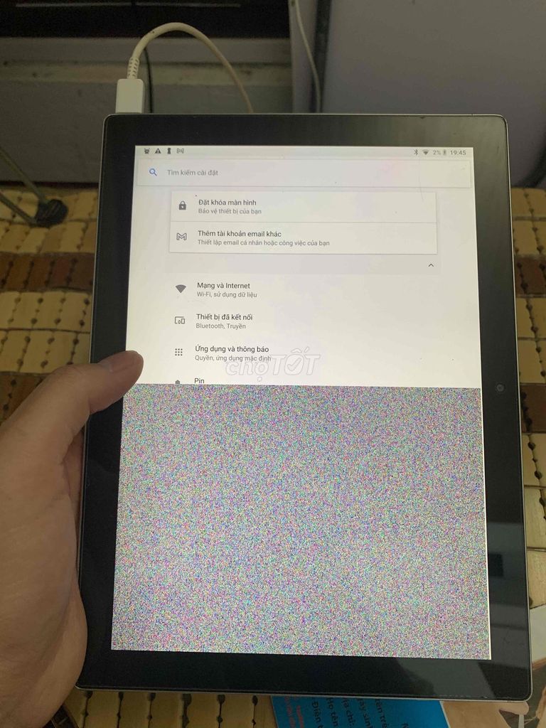 Máy tính bảng Pixel C nhiễu màn