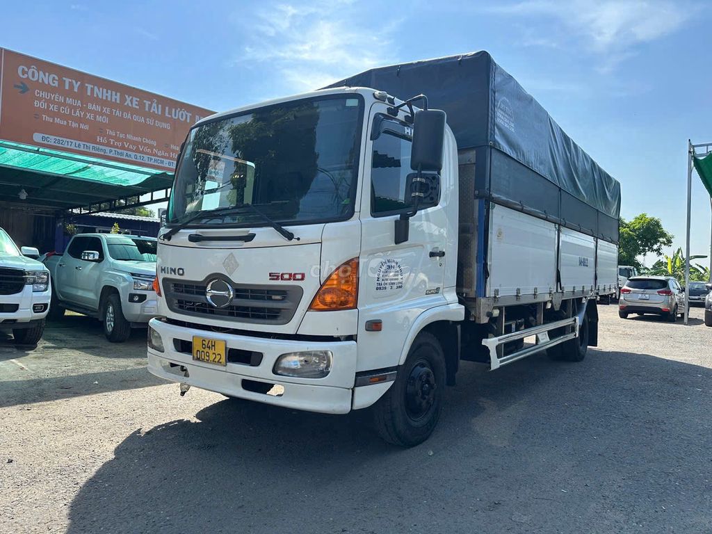 Hino FC9JLTC 6.5 tấn 2021 Thùng Mui Bạt Nhôm 6m7. Mua bán Xe tải, xe ben tại Quận 12 Tp Hồ Chí Minh được đăng bởi XE TẢI LƯỚT MIỀN NAM  hình 4