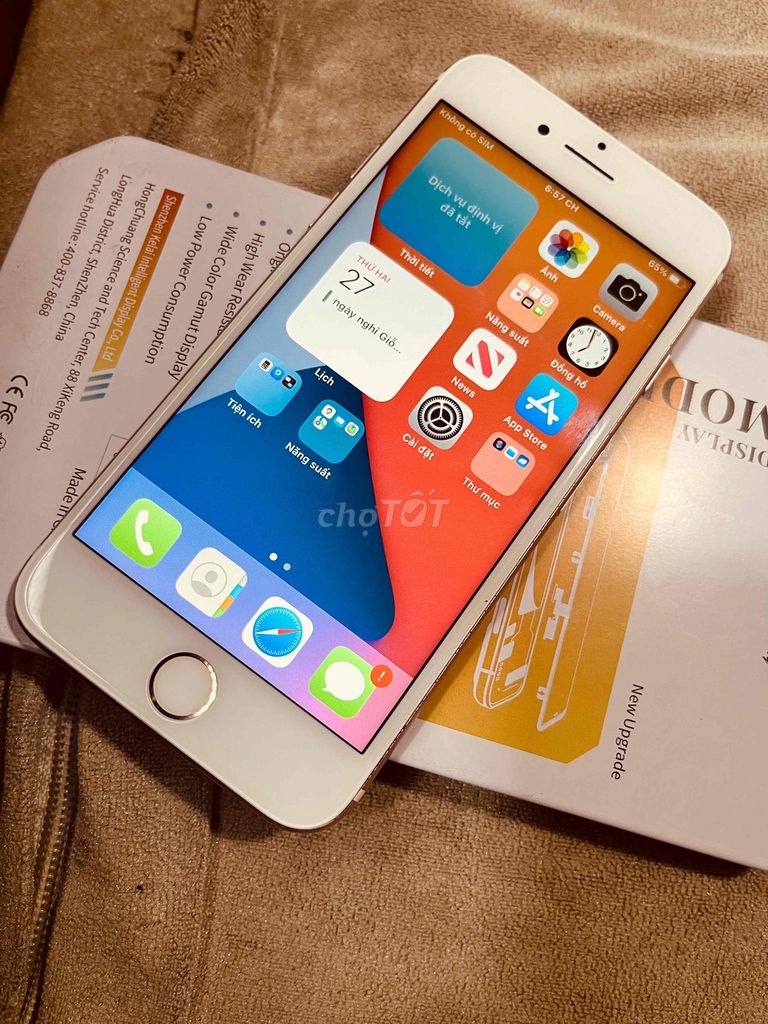 Apple iPhone 7 32GB Trắng Đã qua sử dụng. Mua bán Điện thoại tại Quận Tân Phú Tp Hồ Chí Minh được đăng bởi Cầm đồ Anh Quốc  hình 1