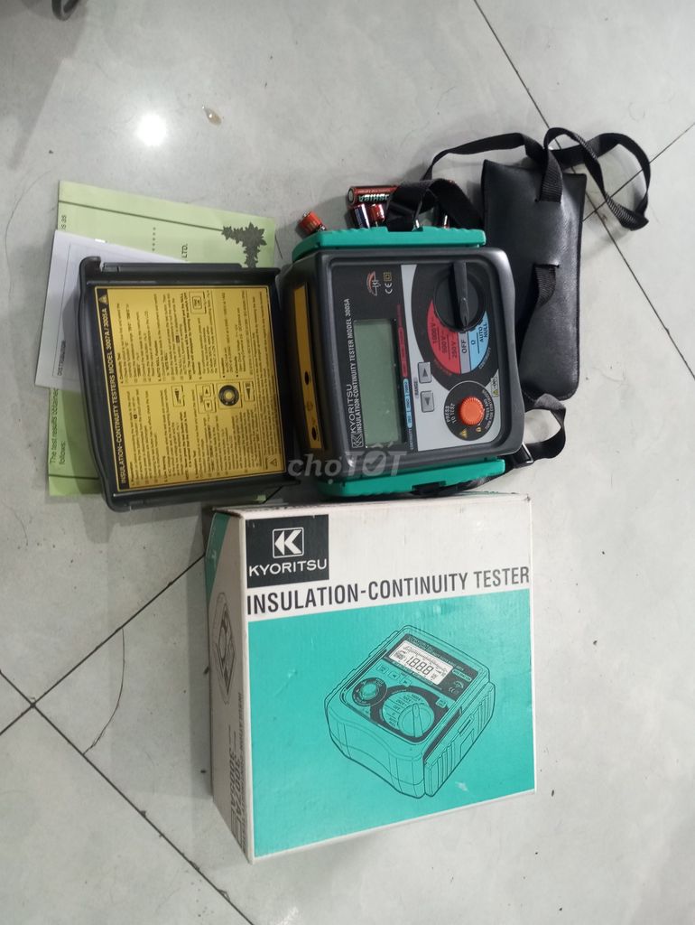 Đồng hồ đo điện Kyoritsu 3005A 95%. Mua bán Đồ chuyên dụng, Giống nuôi trồng tại Huyện Hóc Môn Tp Hồ Chí Minh được đăng bởi Đỗ Việt Hùng hình 1