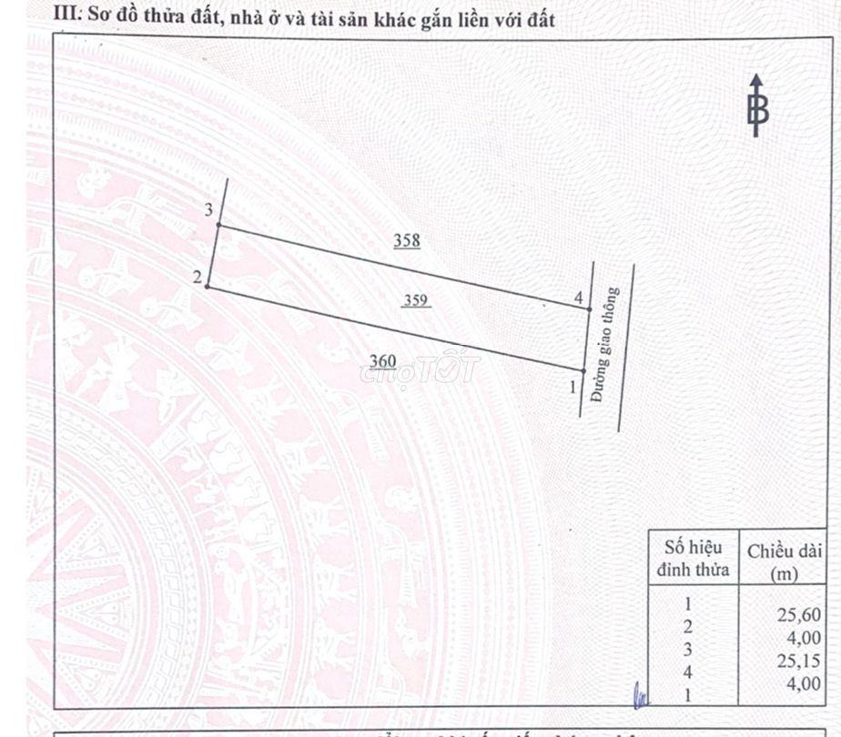 Bán đất 100% thổ cư gần Nhà Thờ Bến Gỗ _ chợ đường Nguyễn Văn Tỏ