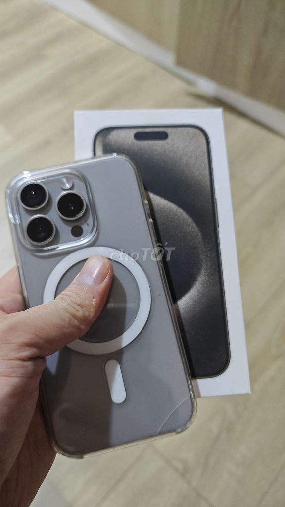 Apple iPhone 15 Pro 128GB Xám. Mua bán Điện thoại tại Thành phố Thủ Dầu Một Bình Dương được đăng bởi Liam SGN hình 1