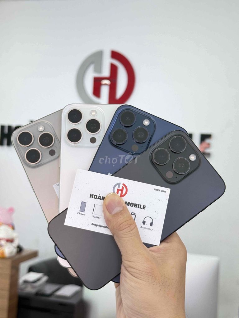 15 PRO MAX 256GB 512GB VN LL 99%-GÓP 0Đ-THU MUA. Mua bán Điện thoại tại Quận 7 Tp Hồ Chí Minh được đăng bởi Hoàng Hiệp Mobile hình 1