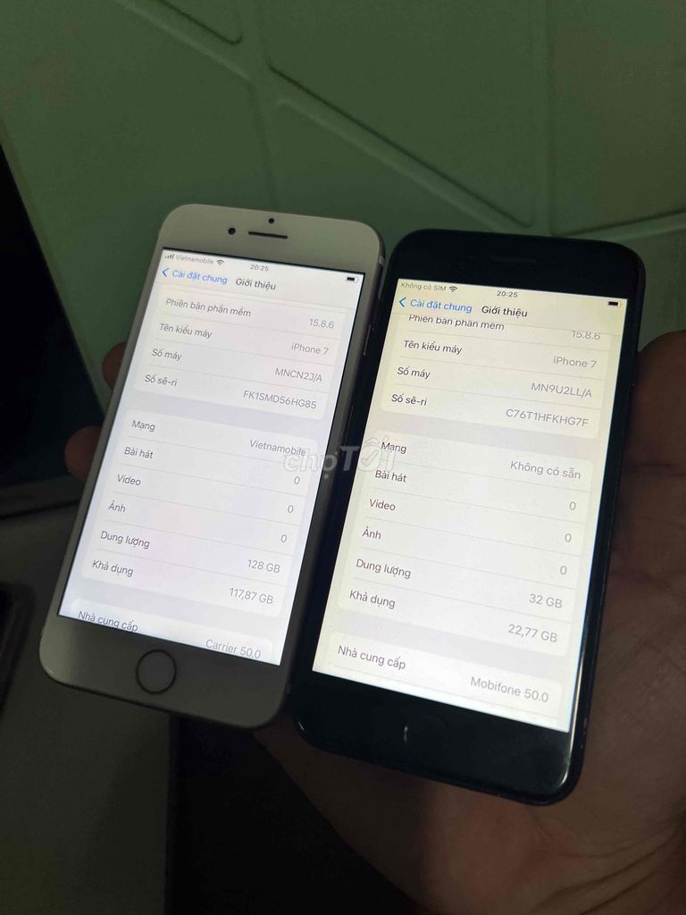 iPhone 7 32GB-128GB Đen, Hồng Đã sử dụng. Mua bán Điện thoại tại Quận Tân Bình Tp Hồ Chí Minh được đăng bởi Phuong le hình 1