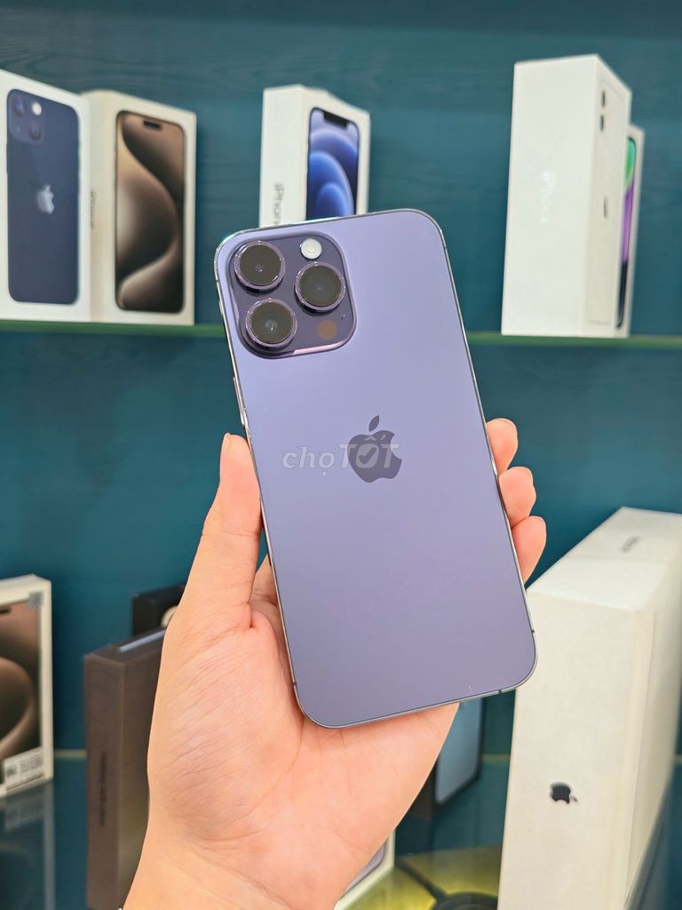 GIÁ RẺ - iPhone 14 Pro Max 256GB Tím 2 Esim ZinAll. Mua bán Điện thoại tại Quận Phú Nhuận Tp Hồ Chí Minh được đăng bởi TYMO Việt Nam hình 1