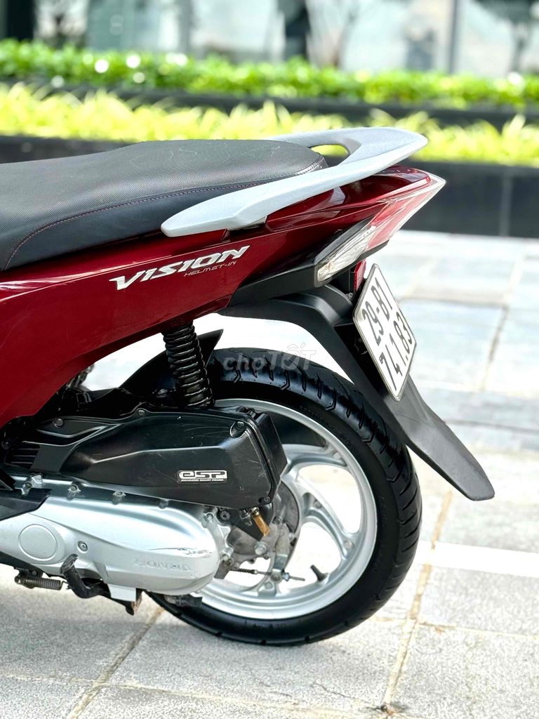 Vision Đỏ Mận sang trọng Đẹp nguyên bản 29B1. Mua bán Xe máy tại Quận Ba Đình Hà Nội được đăng bởi Xe Máy Nam Thi hình 4