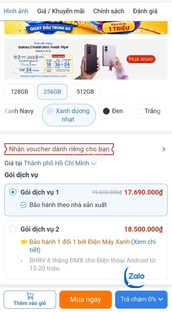 Samsung S25 Fe 256Gb Chính Hãng TGDĐ Còn BH. Mua bán Điện thoại tại Thành phố Thủ Đức Tp Hồ Chí Minh được đăng bởi Hùng Lâm hình 1