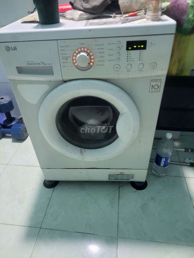 Máy giặt LG DirectDrive 7kg Trắng. Mua bán Máy giặt tại Huyện Bình Chánh Tp Hồ Chí Minh được đăng bởi longlh1 hình 1