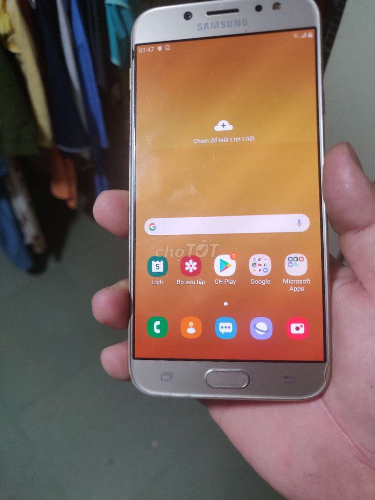 Samsung J7 Pro Vàng Đã sử dụng. Mua bán Điện thoại tại Quận 12 Tp Hồ Chí Minh được đăng bởi nam hình 1