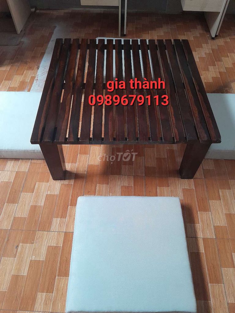 Bàn ngồi bệt Gỗ muồng@bộ bàn ngồi bệt nhật bản. Mua bán Bàn ghế tại Quận 1 Tp Hồ Chí Minh được đăng bởi Gia thành hình 1