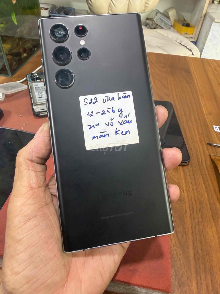 Samsung S22 Ultra 256GB Đen. Mua bán Điện thoại tại Quận Tân Phú Tp Hồ Chí Minh được đăng bởi gia phát hình 1