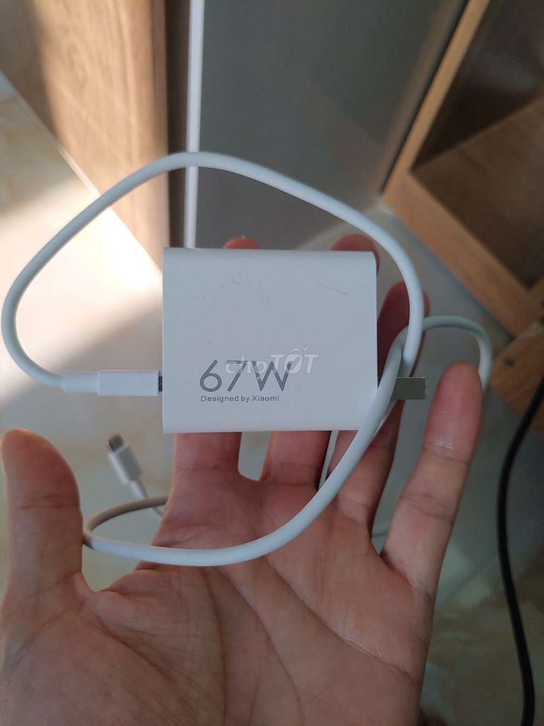 Cục sạc Xiaomi 67W GaN Trắng. Mua bán Phụ kiện (Màn hình, Chuột...) tại Huyện Hoằng Hóa Thanh Hóa được đăng bởi luc cv hình 1